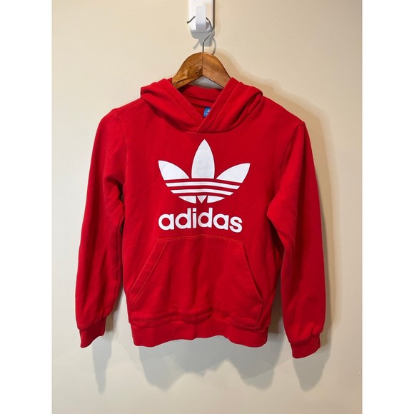 Adidas Logo Youth Hoodie - Picture 1 of 6